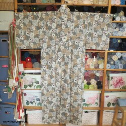 Blüten Hitoe Kimono, zarter...