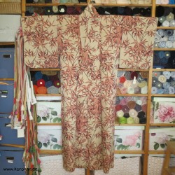 Winterbambus Komon Kimono,...