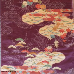 Kimono Stoff Wolken auf...