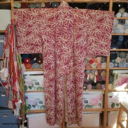 Bambusmuster Hitoe Kimono,...