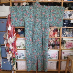 Komon Kimono, indische Blume