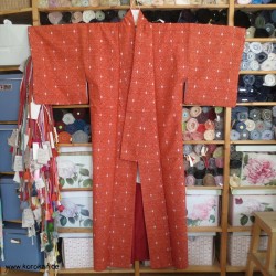 Tsumugi Komon Kimono,...