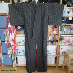 sehr großer Tsumugi Kimono,...