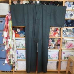 Komon Kimono moderne Wellen...