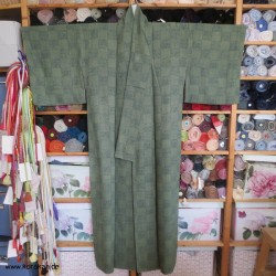 Edo Komon Kimono, feines...