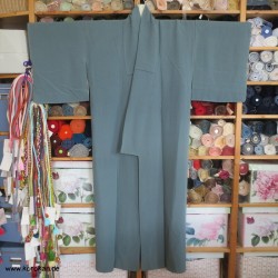 Iromuji Kimono, graugrün, 1...