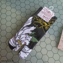 Tabi Socken mit Chrysanthemen