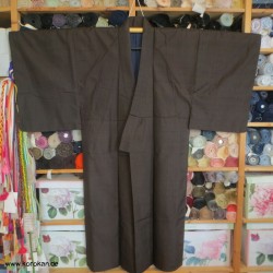 Men's Tsumugi Kimono, braun...