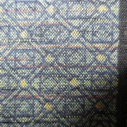 diagonales Karo Kimono Wolle