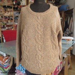 Pullover Tweed Wolle...
