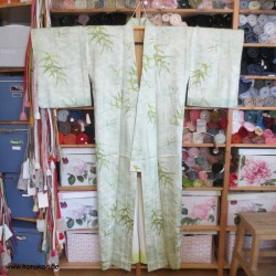 allover Bambus Komon Kimono...