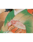 japanische Obiage Seidentücher - Korokan